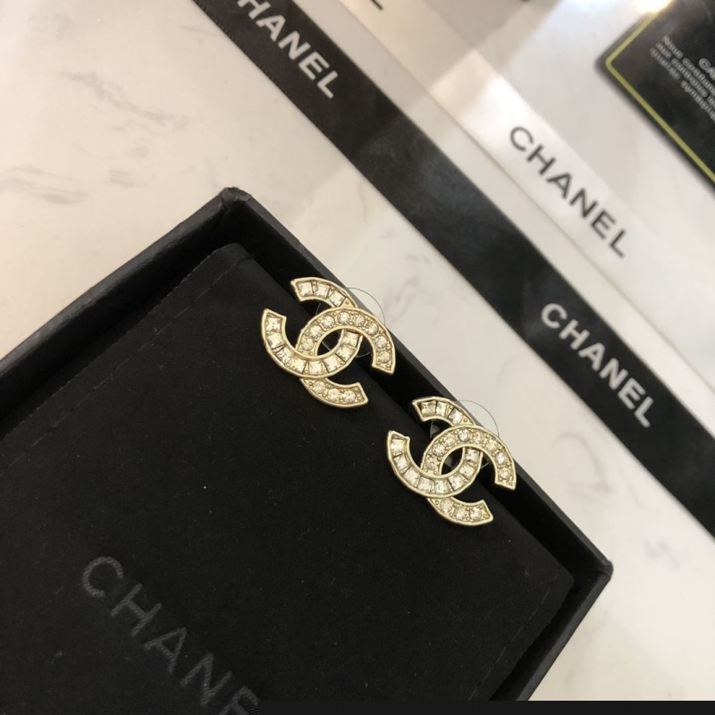 Ch*el earrings